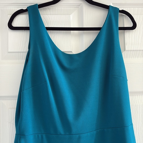 Turquoise sheath dress - Picture 2 of 3